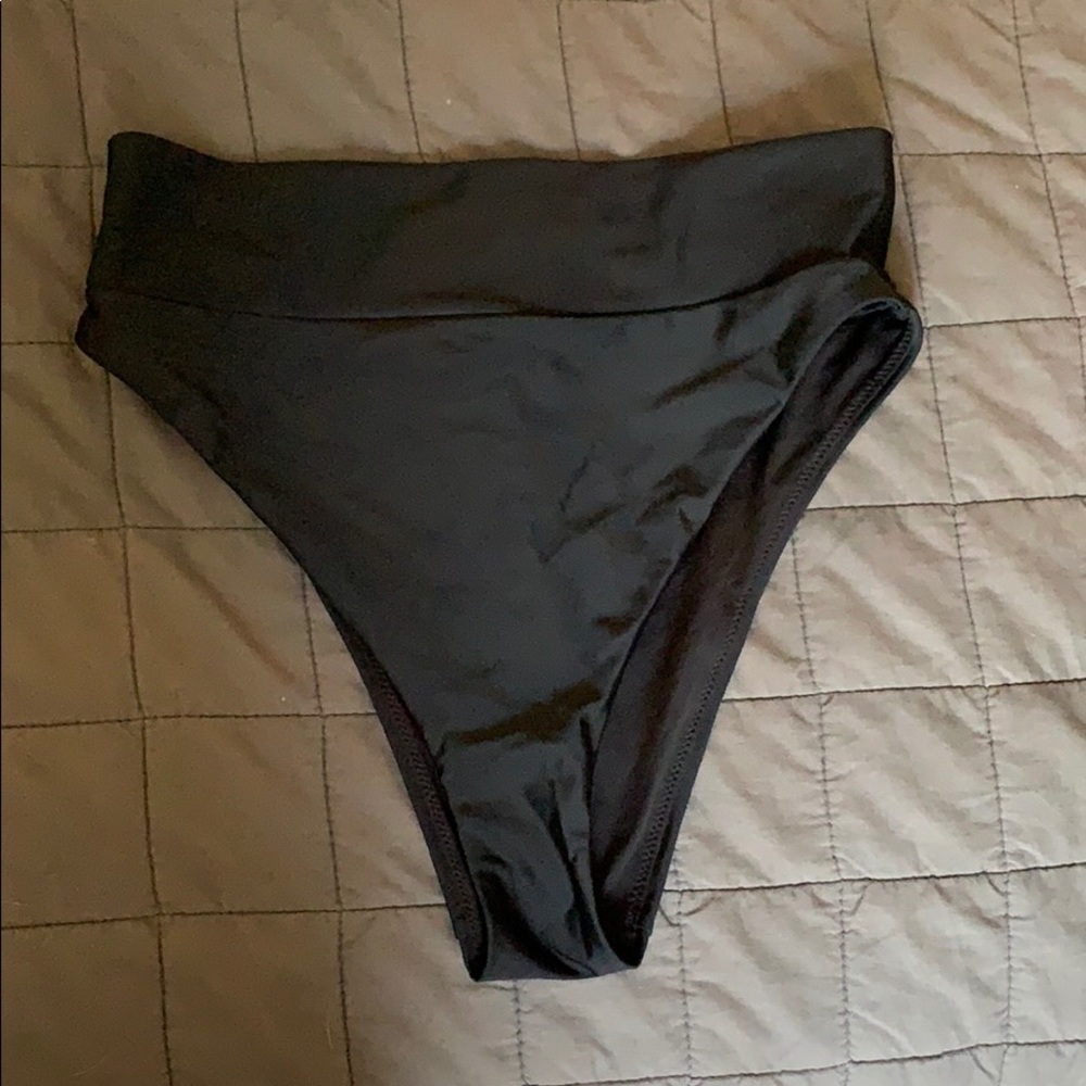 High waisted aerie swim bottoms (cheeky)